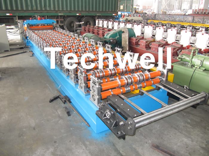 Corrugated Sheet Making Machine With PLC Control System